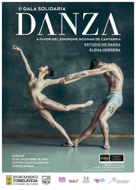 CARTEL II GALA SOLIDARIA SÍNDROME DE NOONAN CANTABRIA