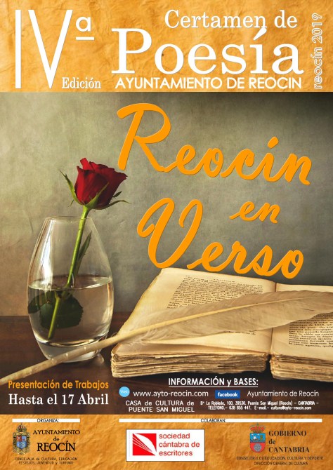 4º EDICION CERTAMEN DE POESIA 2019