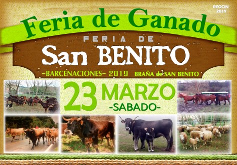 CARTEL 1FERIA SAN BENITO 2019