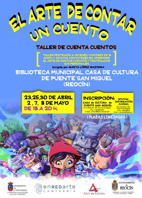 CARTEL CUENTACUENTOS ENREDARTE