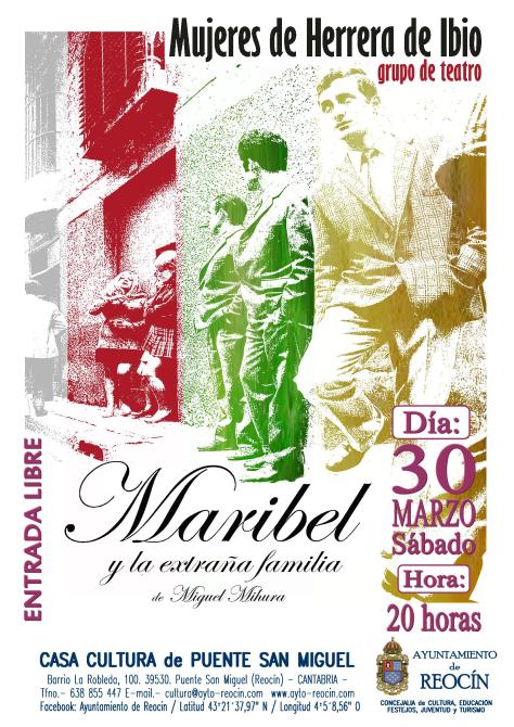 cartel obra mujeres de ibio 30 de marzo