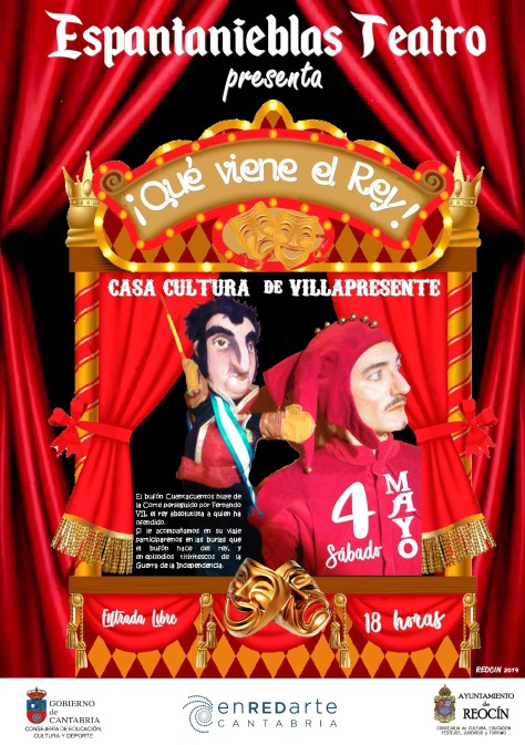 CARTEL 1 QUE VIENE EL REY
