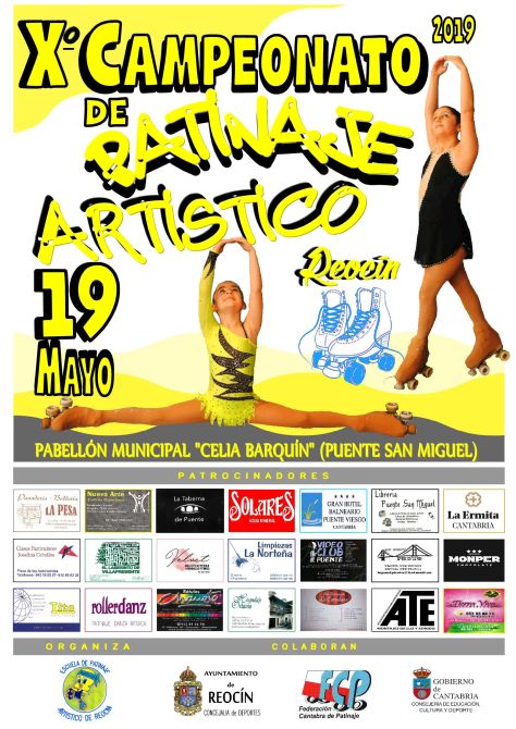 CARTEL FINAL PATINAJE ARTISTICO 19 MAYO 201970