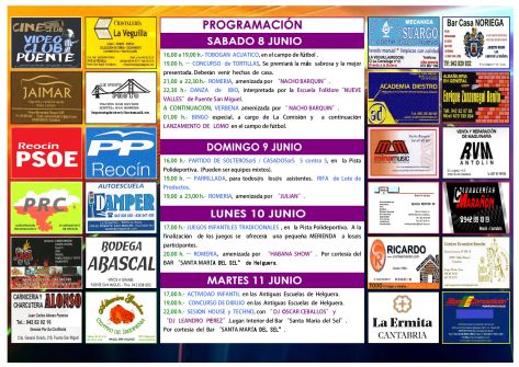 cartel fiestas SAN ANTONIO 20192