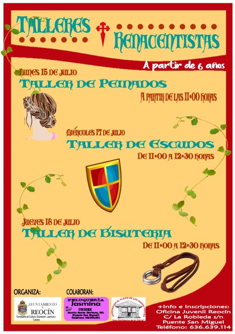 cartel talleres instituciones 2019