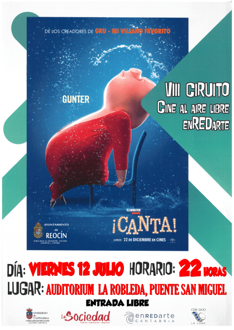 CINE DE VERANO 12 DE JULIO 2019