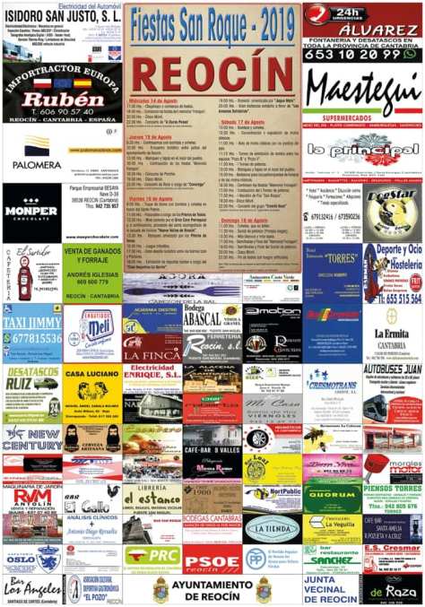 fiestas san roque 2019 en reocin