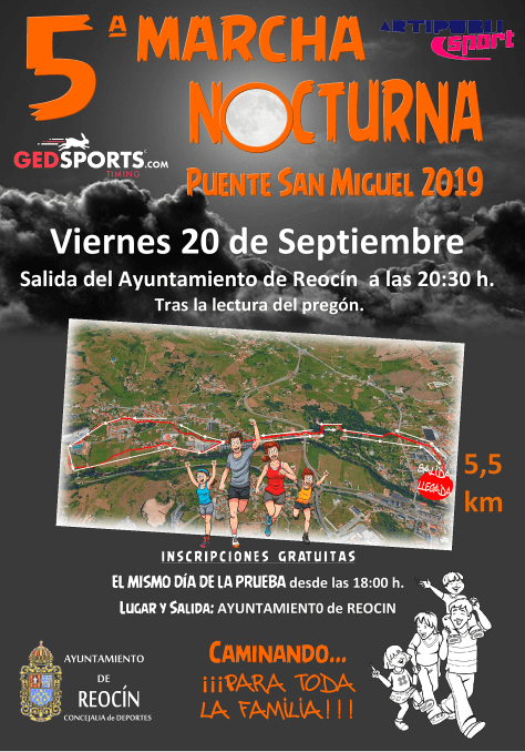5ª marcha nocturna SAN MIGUEL 2019