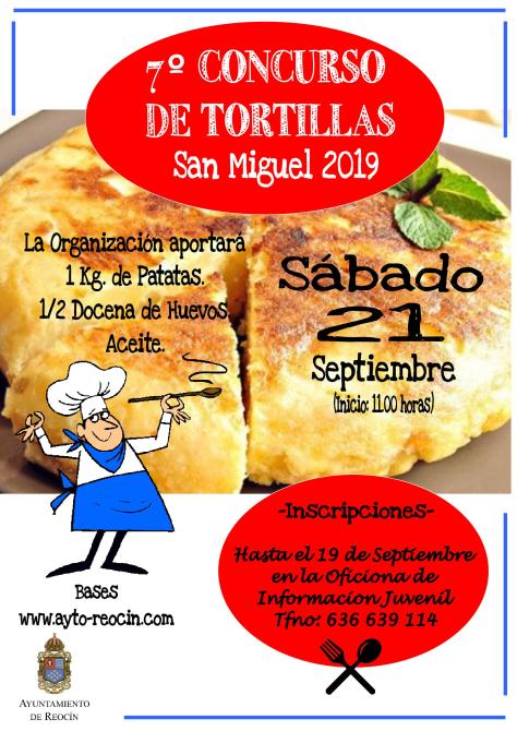 cartel concurso tortilla 2019