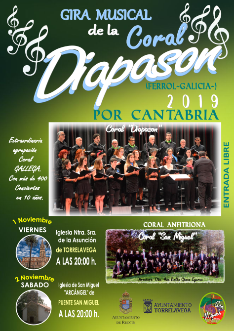 cartel gira musical noviembre 1-2 noviembre 2019