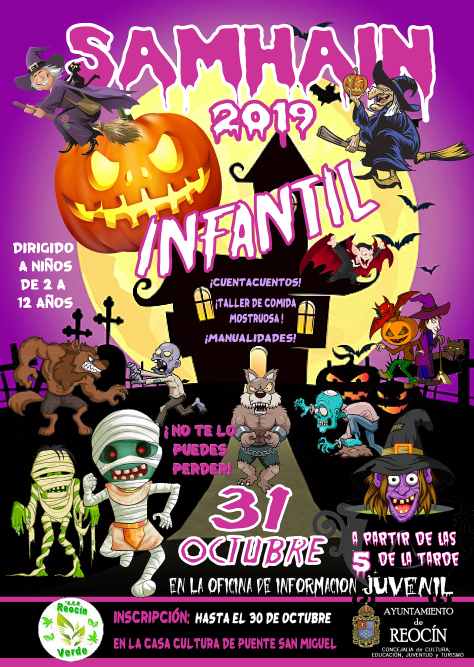 cartel samhain INFANTIL 2019