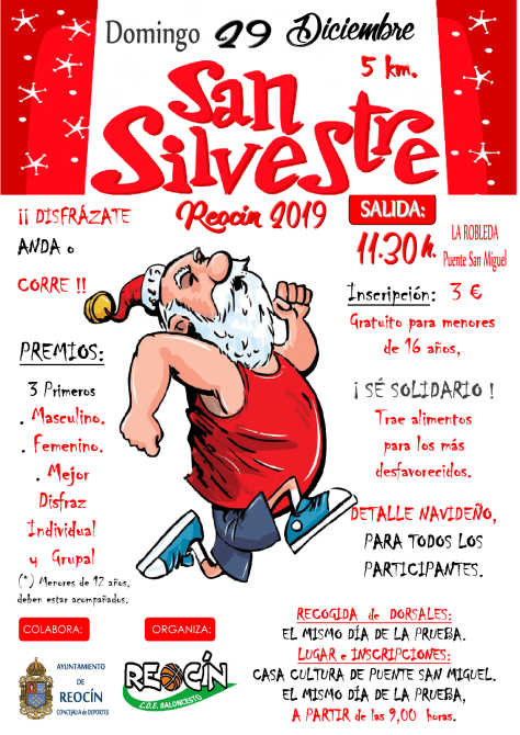 CARTEL BUENO SAN SILVESTRE 2019