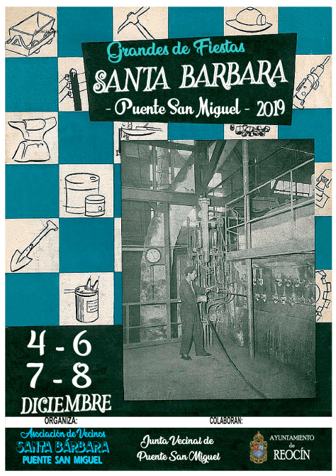 portada principal folleto fiestas de santa barbara 2019