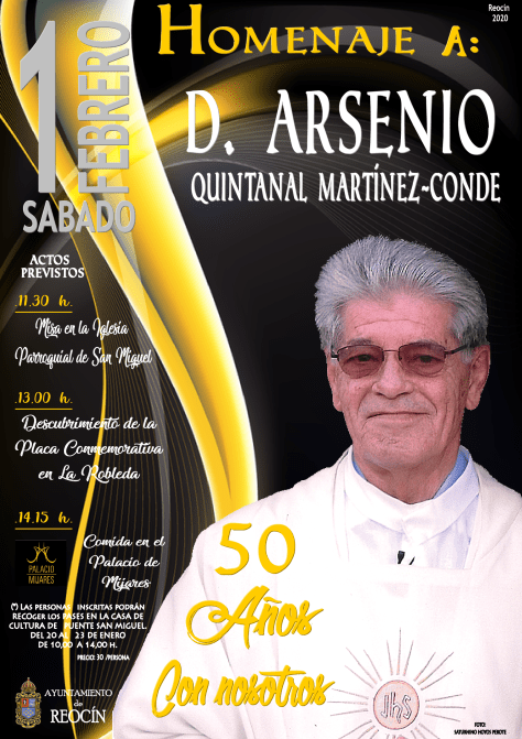 cartel 1 homenaje a ARSENIO