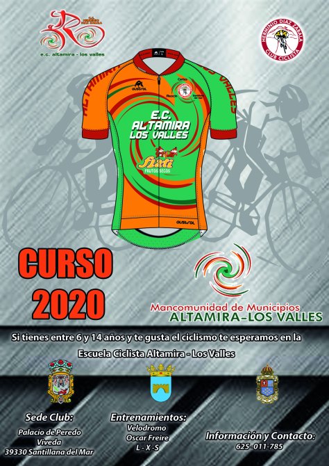ANUNCIO ESCUELA CICLISTA ALTAMIRA LOS VALLES