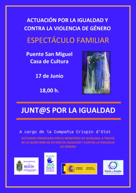Cartel Juntos por la Igualdad