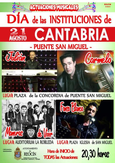 Conciertos Intituciones